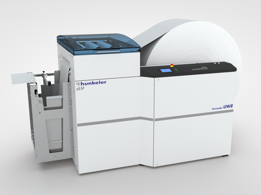 Hunkeler Folder Plowfolder book solution with media changer RX8 - Hunkeler