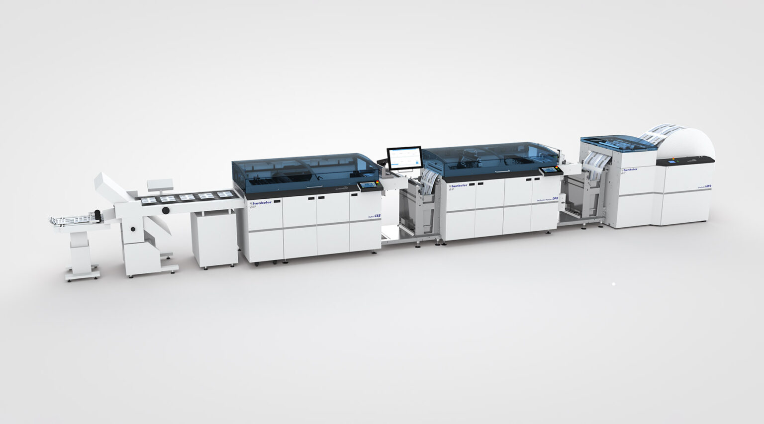 Hunkeler Folder Direct-Mail solution with WF8 and WM8 - Hunkeler AG