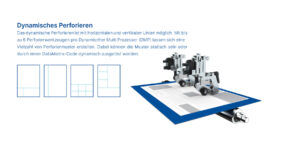 DocuTrim dynamisches Perforieren.