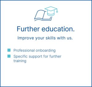 What we offer: Further education