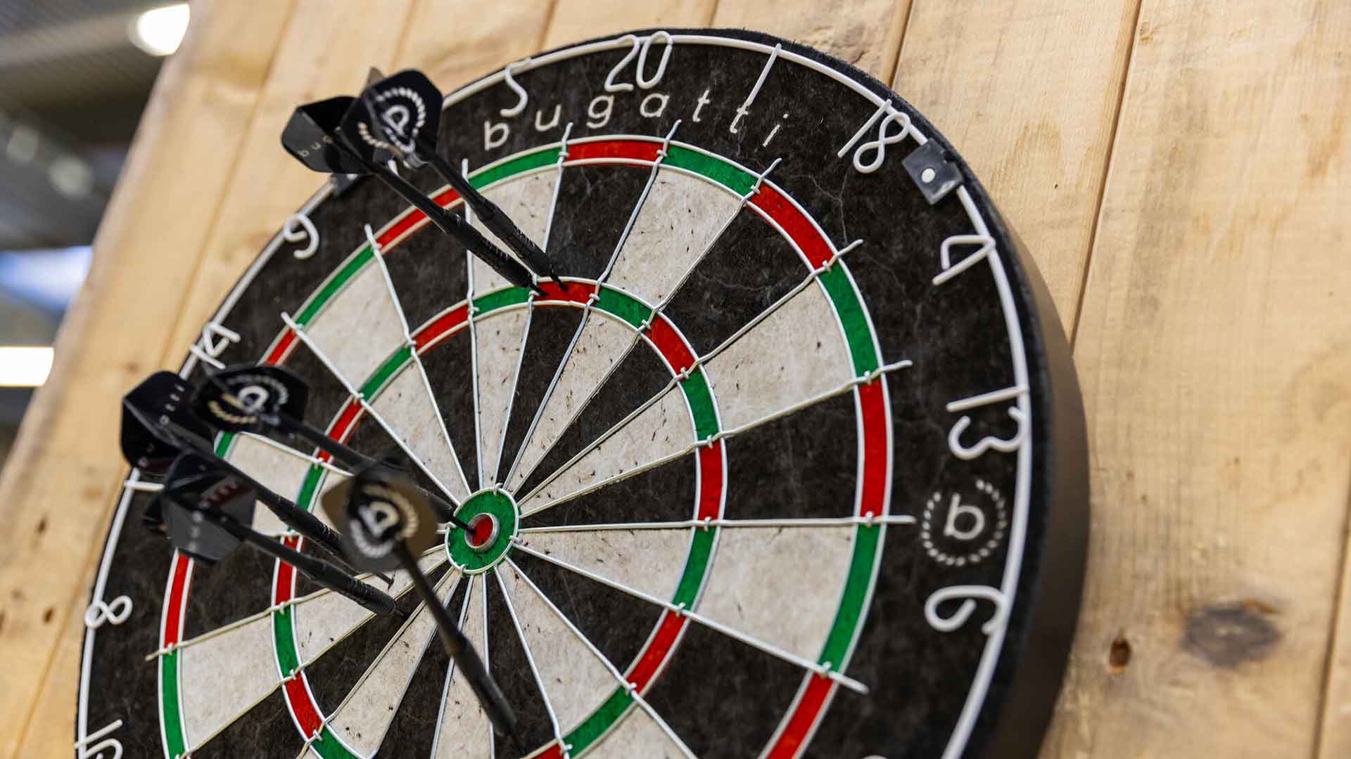 Dart Scheibe.