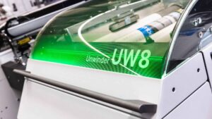 Gen8 EVO Unwinder UW8 lights up green.