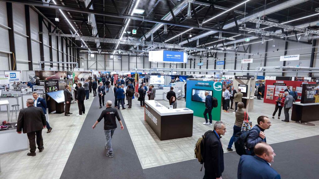 Impressions of Hunkeler Innovationdays 2025 in Hall 2.