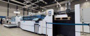 Hunkeler Starbook Sheetfolder mit Palettenanleger an den Hunkeler Innovationdays 2025.