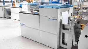 Unwinder UW8-C on inserter.