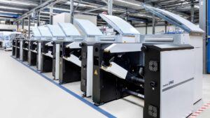 Several Hunkeler Unwinder UW8.